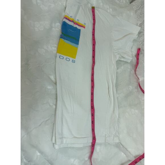 Vintage 80s Endless Summer Neon Beach Barbados Single Stitch T-Shirt Unisex M - Picture 9 of 11